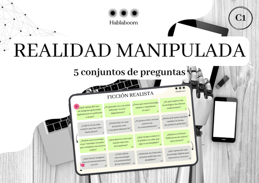 REALIDAD MANIPULADA 5 conjuntos de preguntas C1