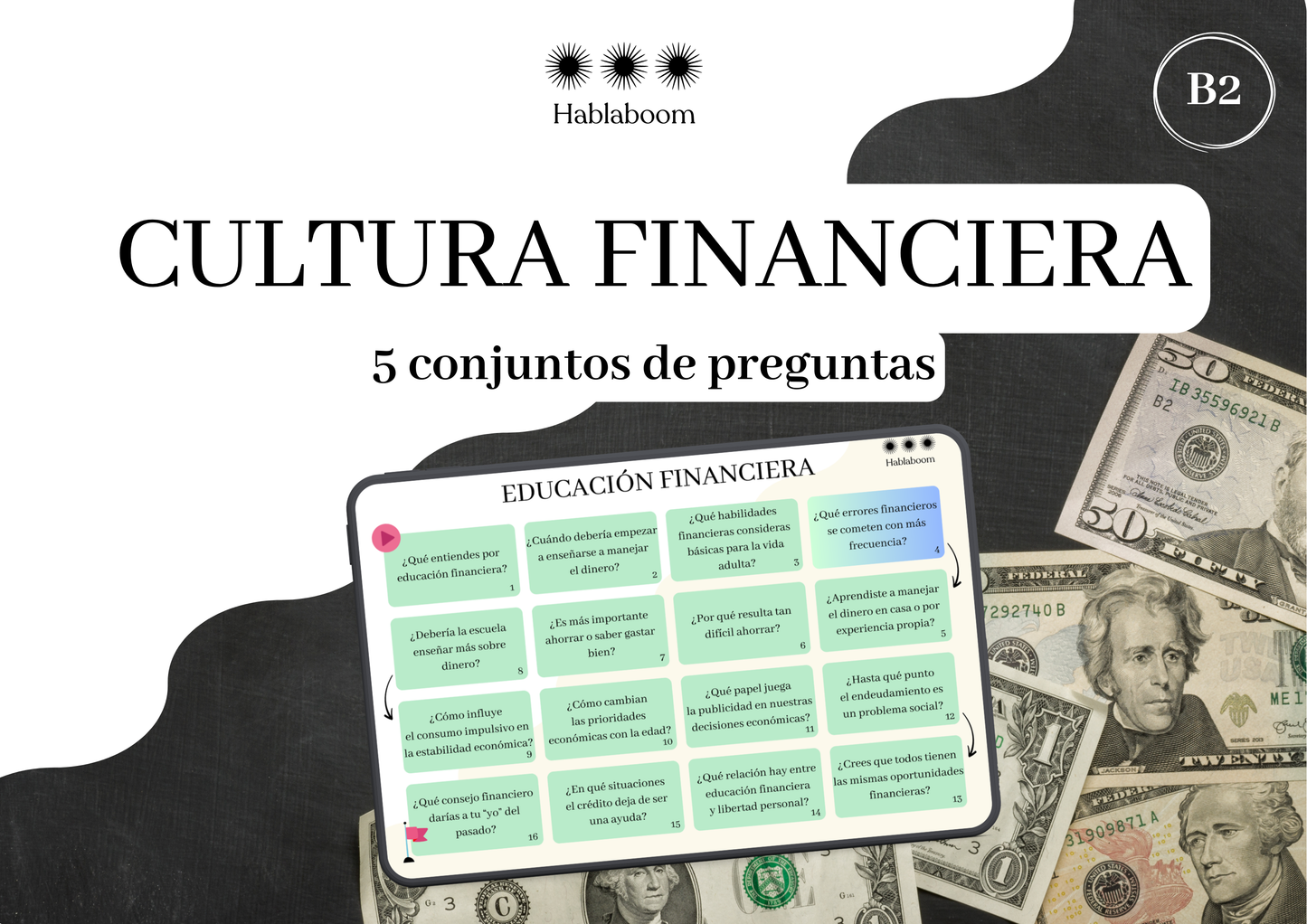 CULTURA FINANCIERA 5 conjuntos de preguntas B2